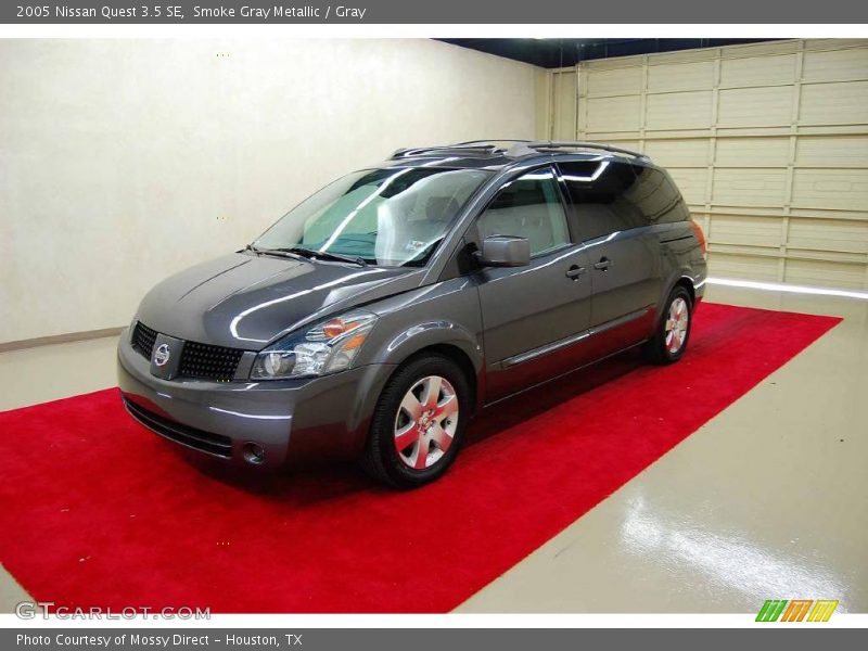 Smoke Gray Metallic / Gray 2005 Nissan Quest 3.5 SE