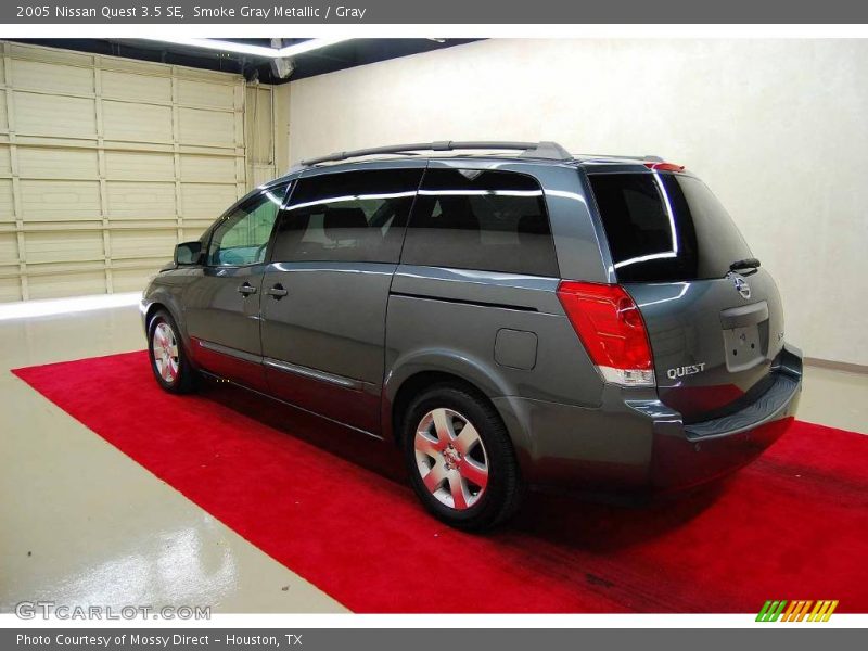 Smoke Gray Metallic / Gray 2005 Nissan Quest 3.5 SE