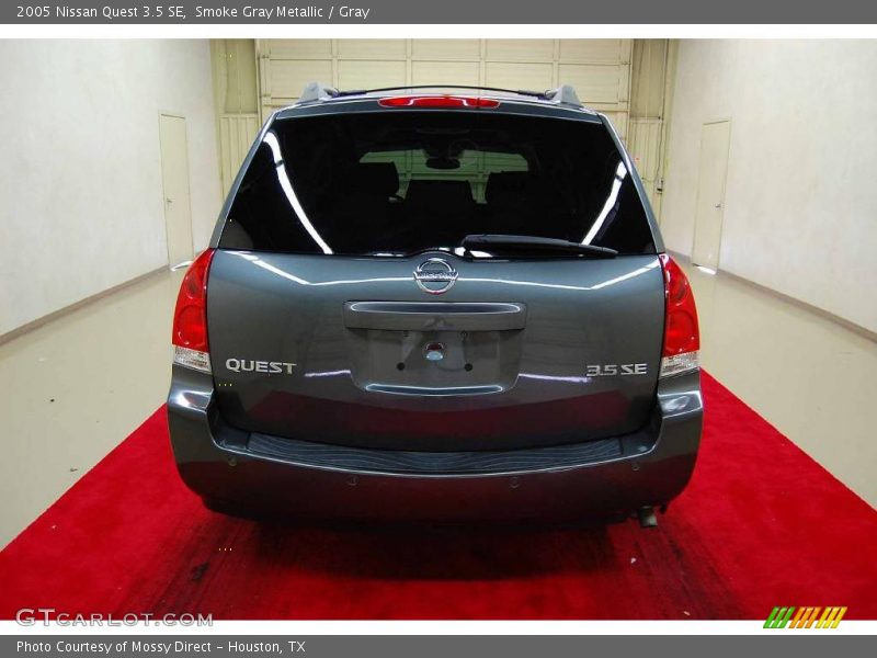 Smoke Gray Metallic / Gray 2005 Nissan Quest 3.5 SE