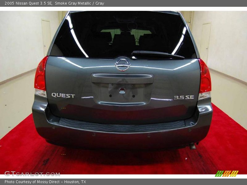 Smoke Gray Metallic / Gray 2005 Nissan Quest 3.5 SE