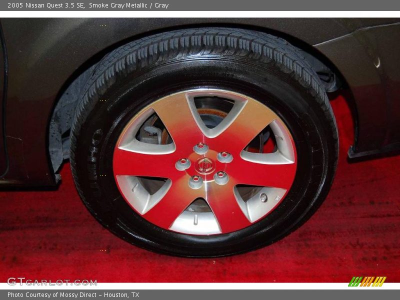 Smoke Gray Metallic / Gray 2005 Nissan Quest 3.5 SE