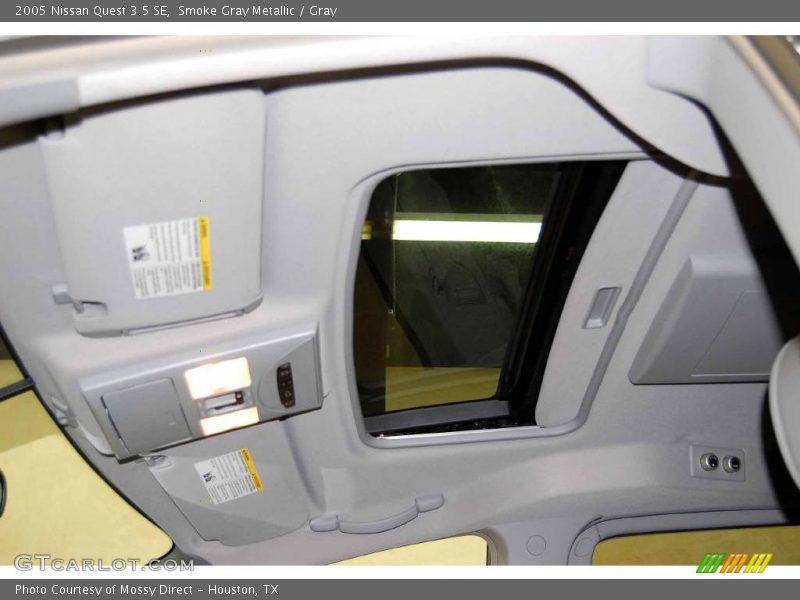 Smoke Gray Metallic / Gray 2005 Nissan Quest 3.5 SE