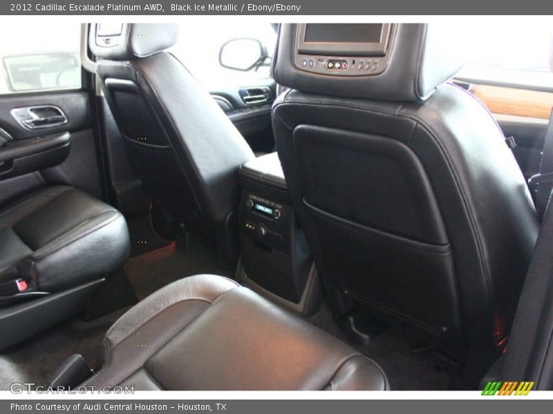 Black Ice Metallic / Ebony/Ebony 2012 Cadillac Escalade Platinum AWD