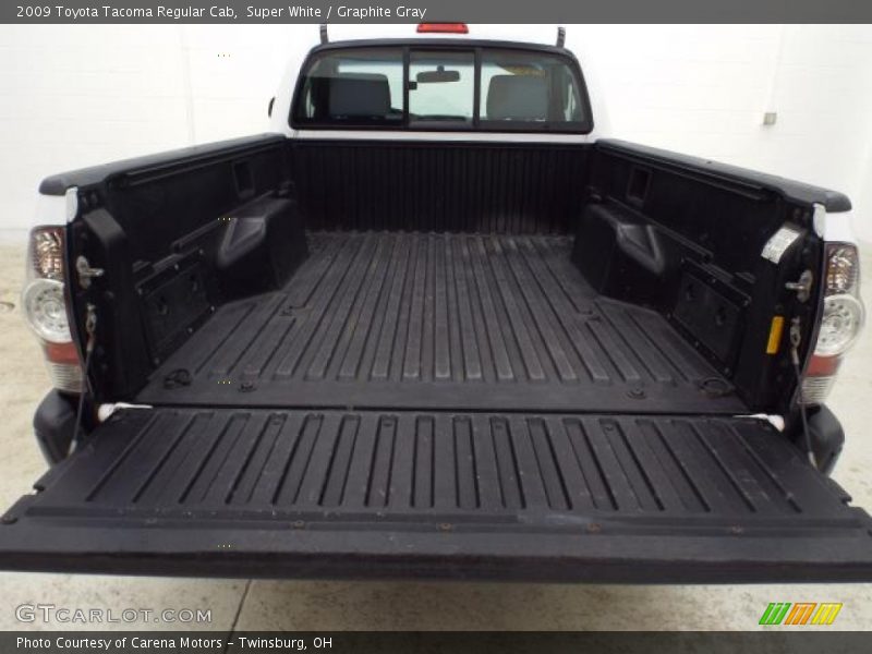 Super White / Graphite Gray 2009 Toyota Tacoma Regular Cab