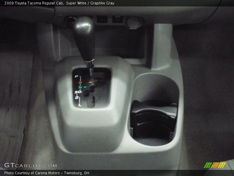 Super White / Graphite Gray 2009 Toyota Tacoma Regular Cab