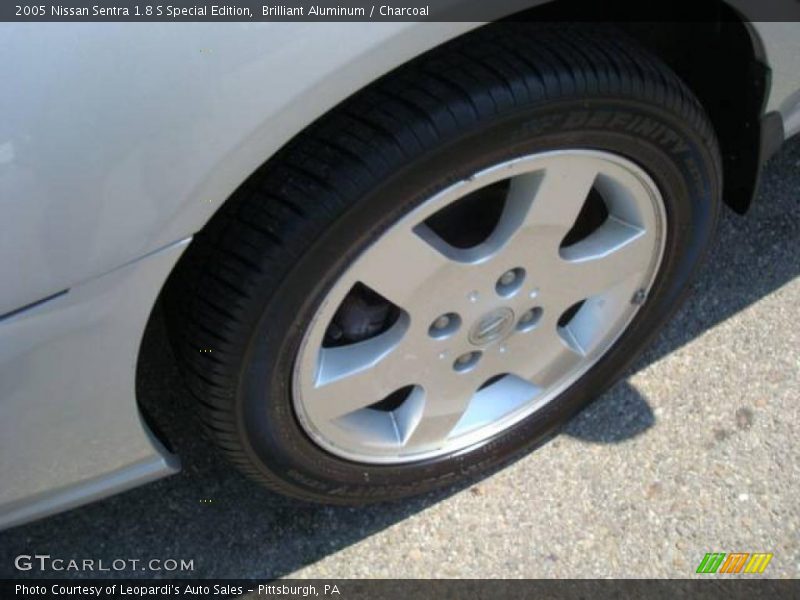 Brilliant Aluminum / Charcoal 2005 Nissan Sentra 1.8 S Special Edition