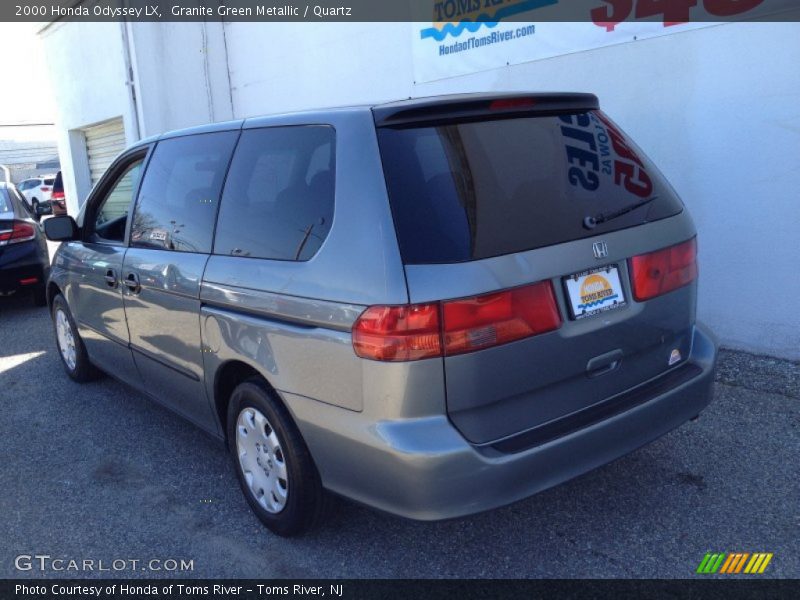 Granite Green Metallic / Quartz 2000 Honda Odyssey LX