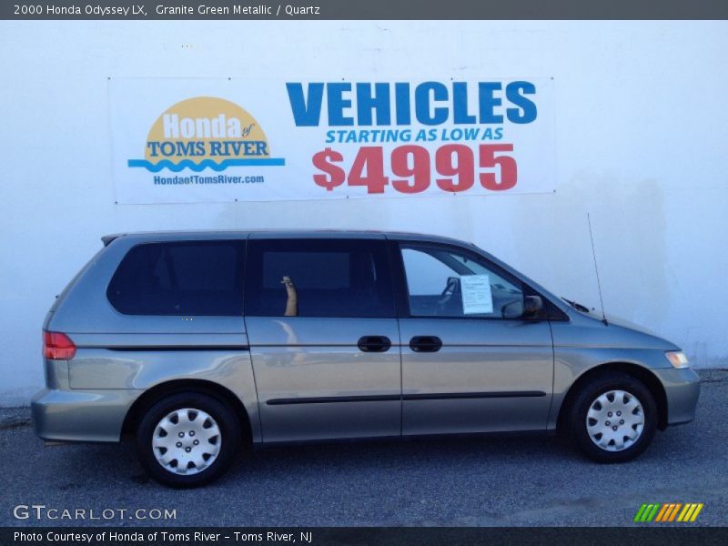 Granite Green Metallic / Quartz 2000 Honda Odyssey LX