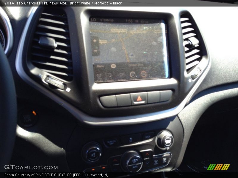 Bright White / Morocco - Black 2014 Jeep Cherokee Trailhawk 4x4