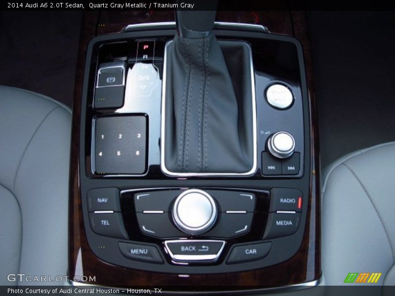 Quartz Gray Metallic / Titanium Gray 2014 Audi A6 2.0T Sedan