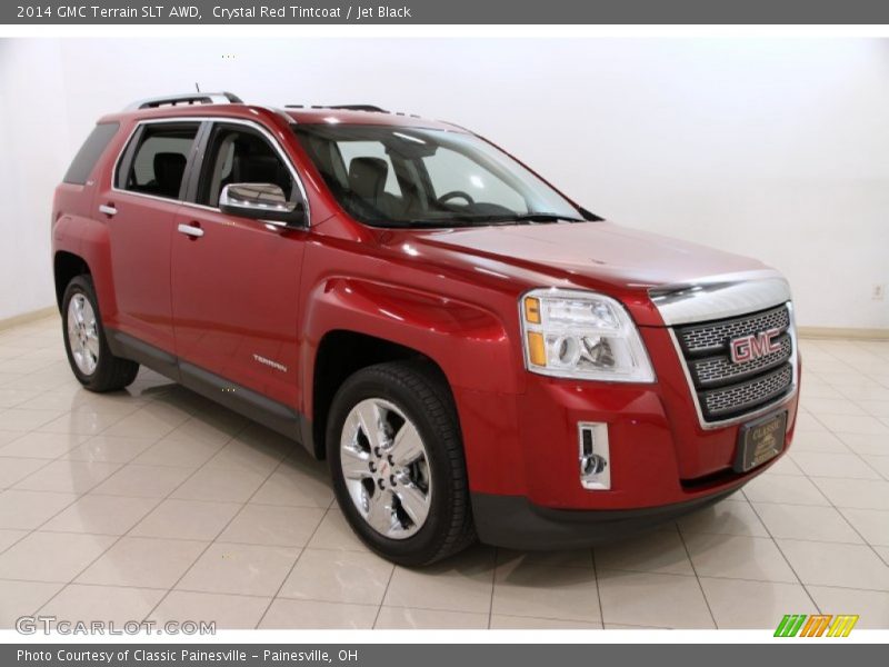 Crystal Red Tintcoat / Jet Black 2014 GMC Terrain SLT AWD