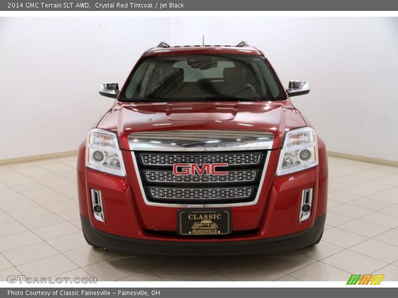 Crystal Red Tintcoat / Jet Black 2014 GMC Terrain SLT AWD