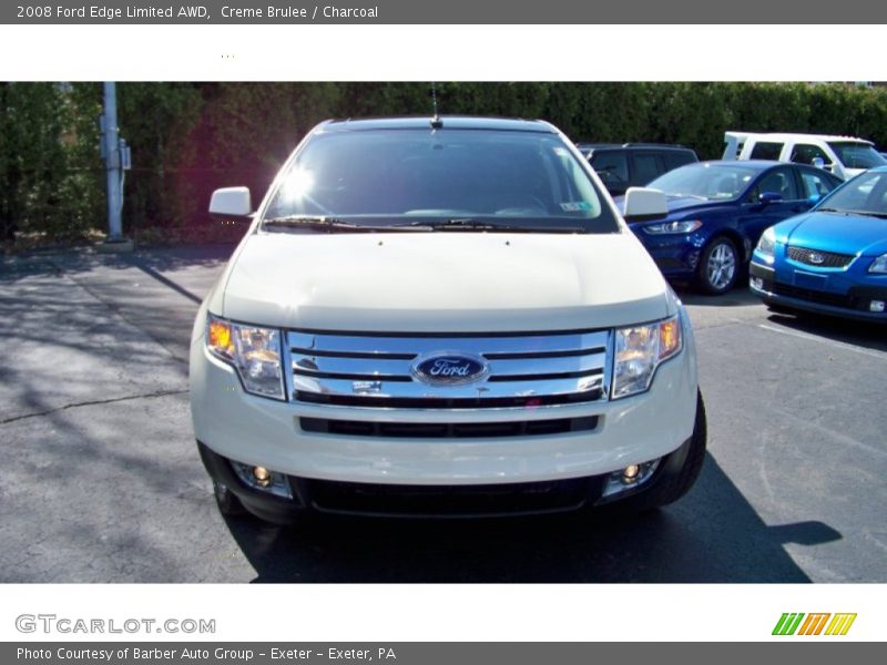 Creme Brulee / Charcoal 2008 Ford Edge Limited AWD