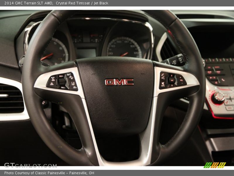 Crystal Red Tintcoat / Jet Black 2014 GMC Terrain SLT AWD