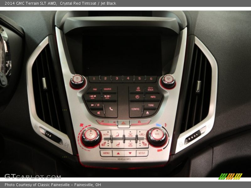 Controls of 2014 Terrain SLT AWD