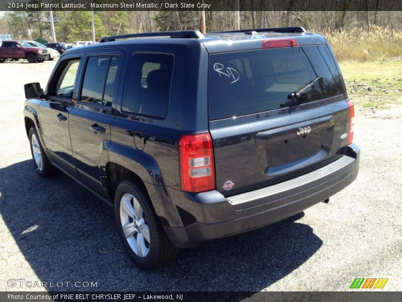Maximum Steel Metallic / Dark Slate Gray 2014 Jeep Patriot Latitude