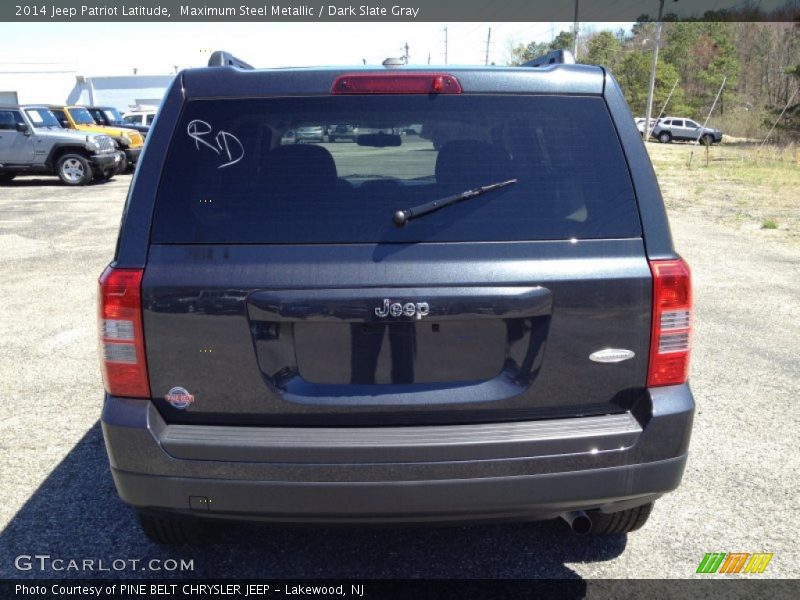 Maximum Steel Metallic / Dark Slate Gray 2014 Jeep Patriot Latitude