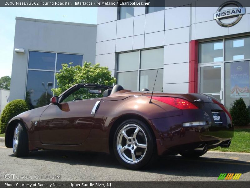 Interlagos Fire Metallic / Charcoal Leather 2006 Nissan 350Z Touring Roadster