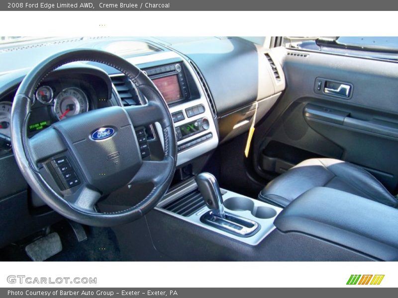 Creme Brulee / Charcoal 2008 Ford Edge Limited AWD