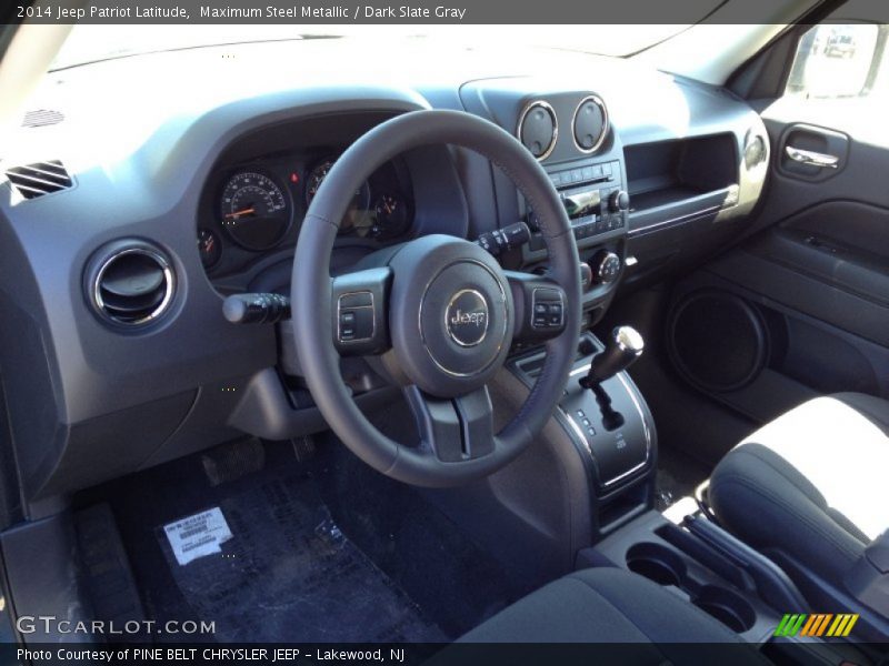 Maximum Steel Metallic / Dark Slate Gray 2014 Jeep Patriot Latitude