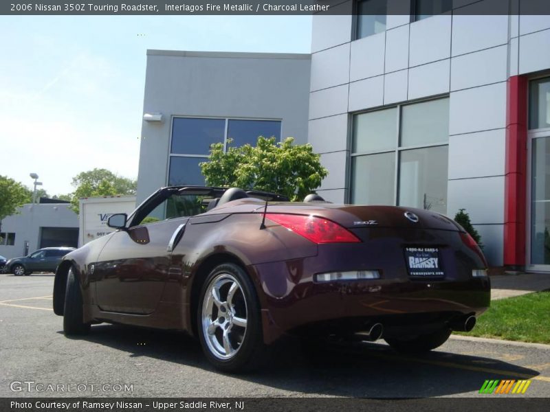 Interlagos Fire Metallic / Charcoal Leather 2006 Nissan 350Z Touring Roadster