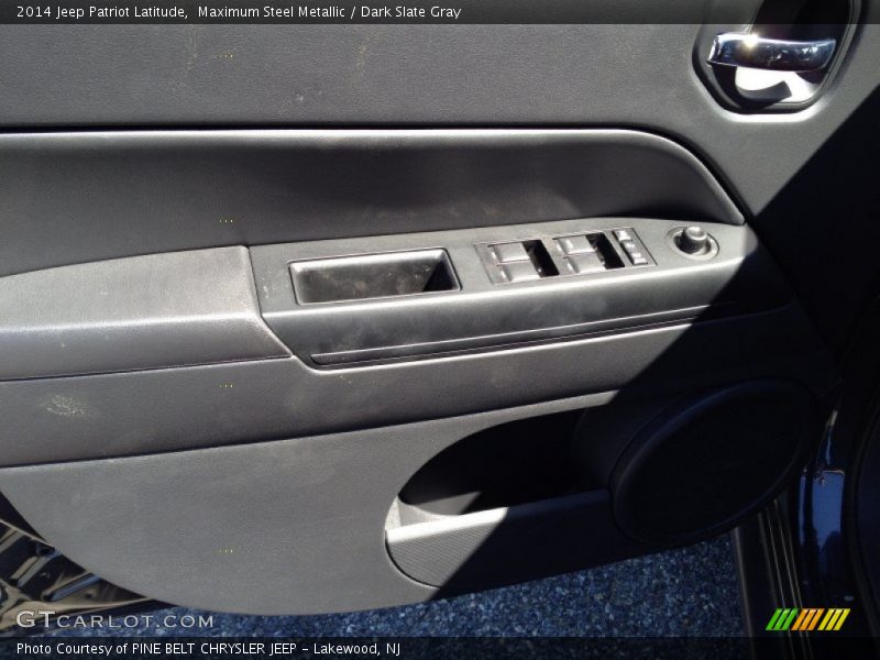 Maximum Steel Metallic / Dark Slate Gray 2014 Jeep Patriot Latitude