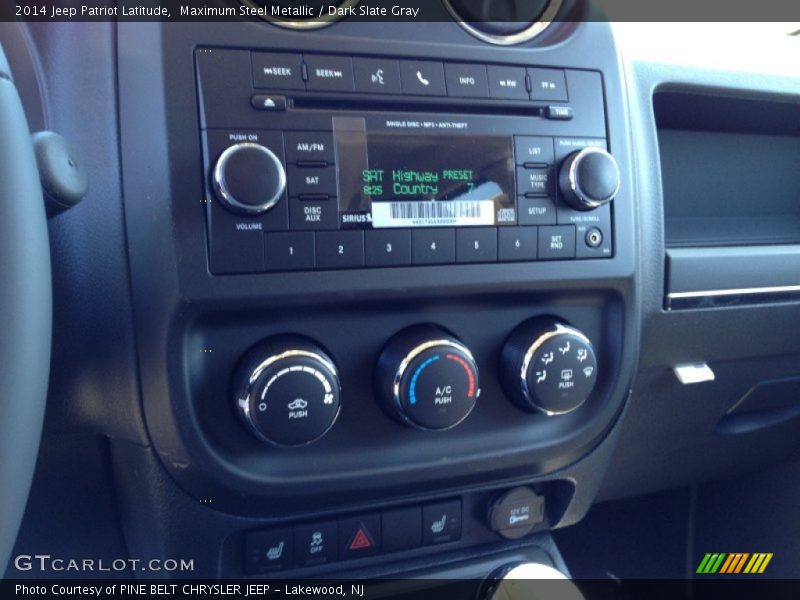 Maximum Steel Metallic / Dark Slate Gray 2014 Jeep Patriot Latitude