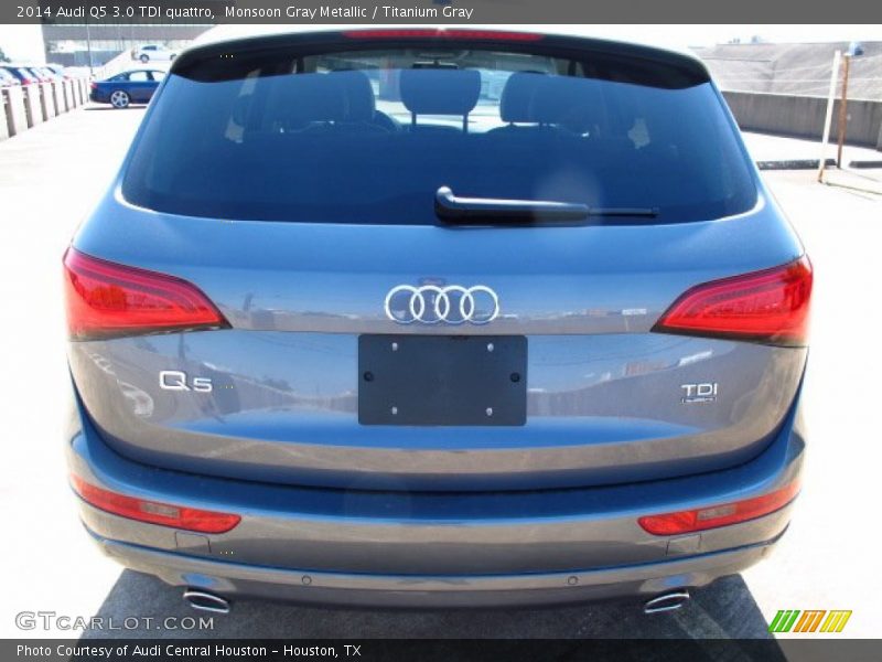 Monsoon Gray Metallic / Titanium Gray 2014 Audi Q5 3.0 TDI quattro