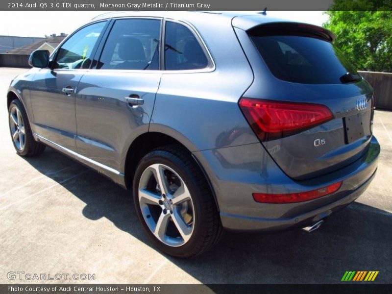Monsoon Gray Metallic / Titanium Gray 2014 Audi Q5 3.0 TDI quattro