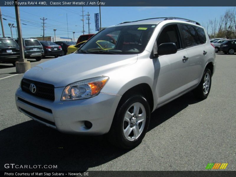 Classic Silver Metallic / Ash Gray 2007 Toyota RAV4 4WD