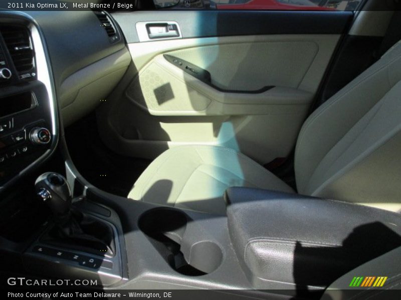 Metal Bronze / Beige 2011 Kia Optima LX