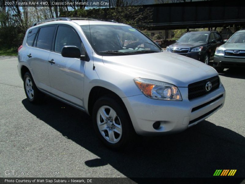 Classic Silver Metallic / Ash Gray 2007 Toyota RAV4 4WD