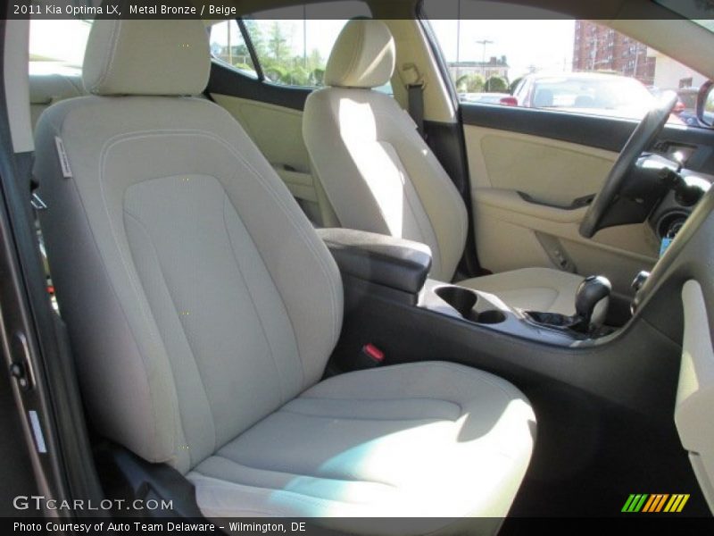 Metal Bronze / Beige 2011 Kia Optima LX