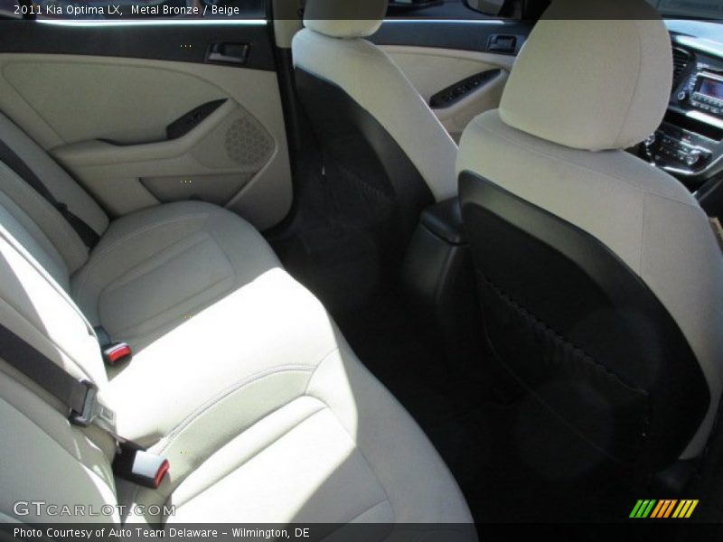 Metal Bronze / Beige 2011 Kia Optima LX