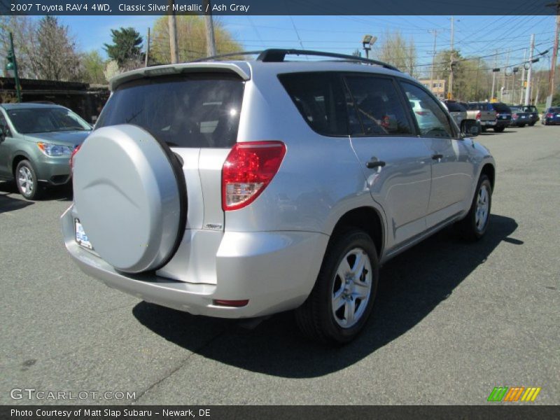 Classic Silver Metallic / Ash Gray 2007 Toyota RAV4 4WD