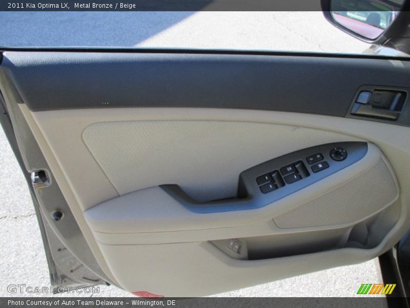 Metal Bronze / Beige 2011 Kia Optima LX