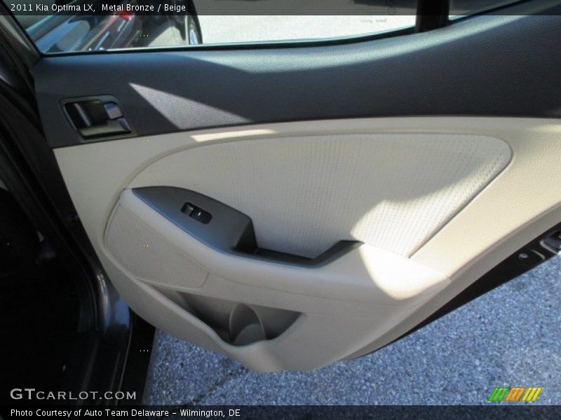 Metal Bronze / Beige 2011 Kia Optima LX
