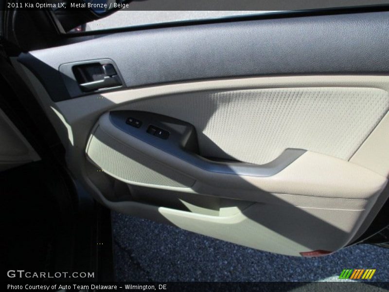 Metal Bronze / Beige 2011 Kia Optima LX