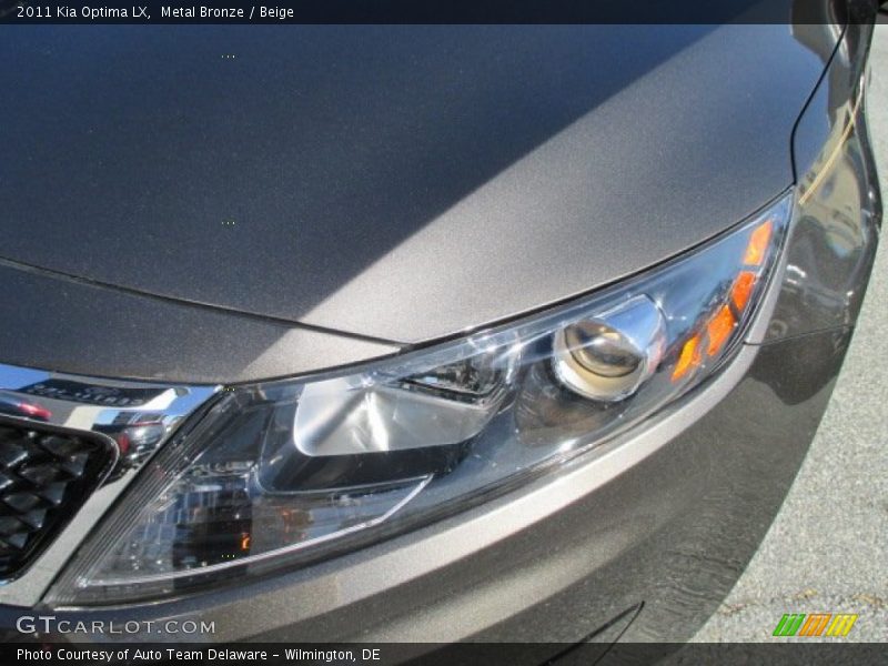 Metal Bronze / Beige 2011 Kia Optima LX