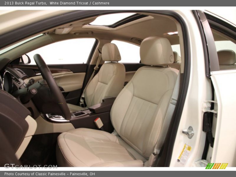 White Diamond Tricoat / Cashmere 2013 Buick Regal Turbo