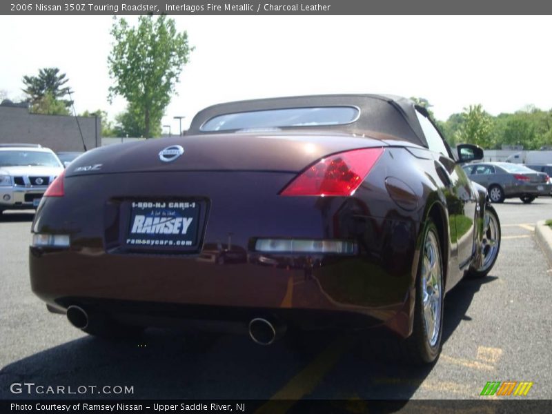 Interlagos Fire Metallic / Charcoal Leather 2006 Nissan 350Z Touring Roadster