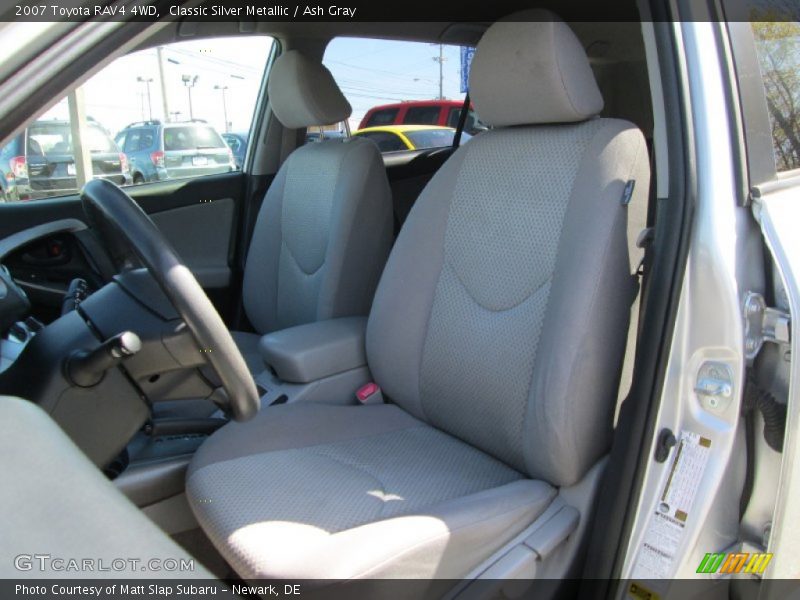Classic Silver Metallic / Ash Gray 2007 Toyota RAV4 4WD