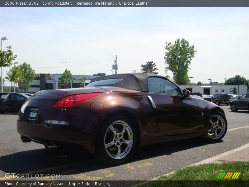 Interlagos Fire Metallic / Charcoal Leather 2006 Nissan 350Z Touring Roadster