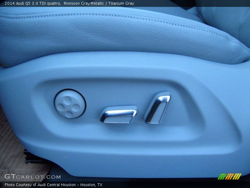 Monsoon Gray Metallic / Titanium Gray 2014 Audi Q5 3.0 TDI quattro