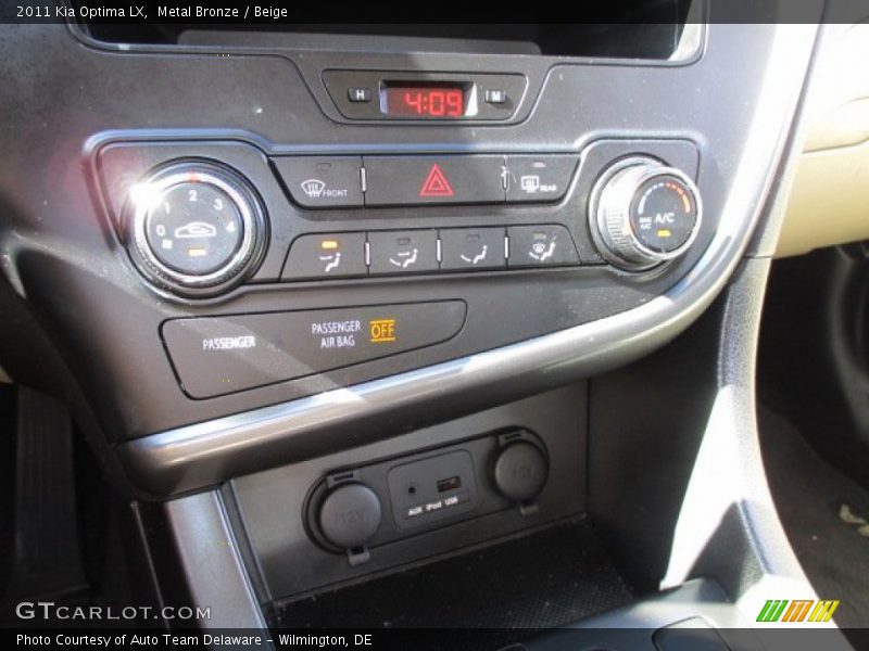 Metal Bronze / Beige 2011 Kia Optima LX