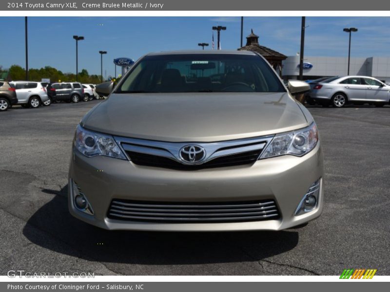 Creme Brulee Metallic / Ivory 2014 Toyota Camry XLE