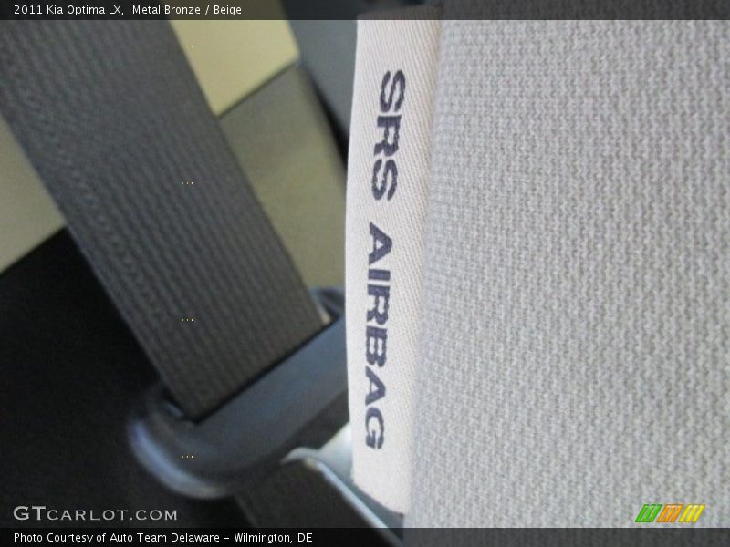 Metal Bronze / Beige 2011 Kia Optima LX