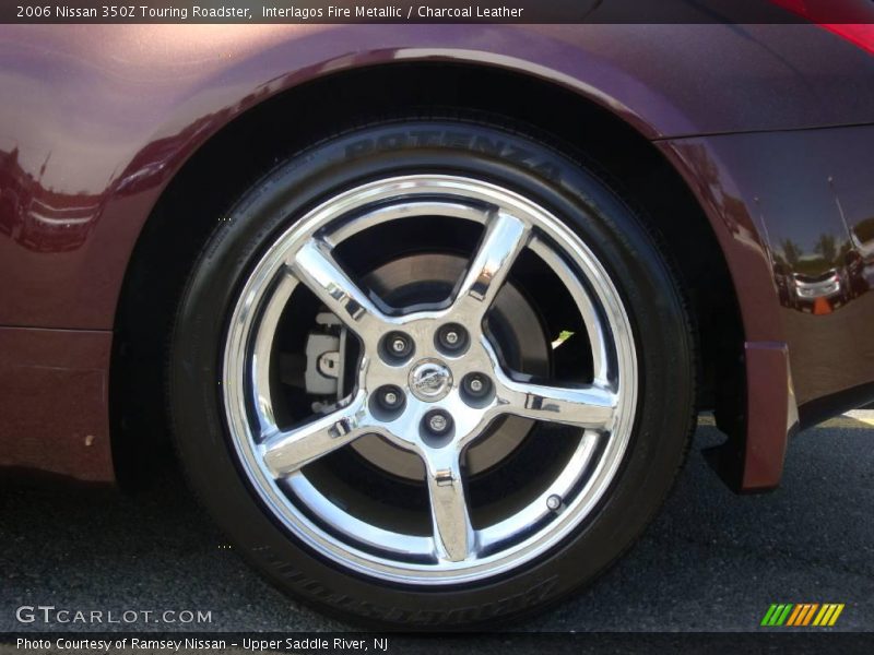 Interlagos Fire Metallic / Charcoal Leather 2006 Nissan 350Z Touring Roadster