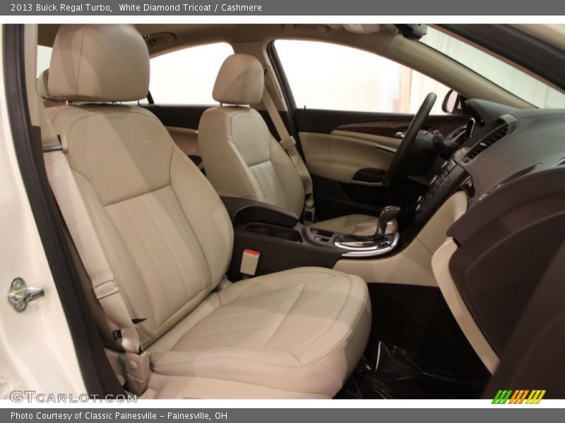 White Diamond Tricoat / Cashmere 2013 Buick Regal Turbo