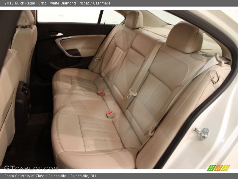 White Diamond Tricoat / Cashmere 2013 Buick Regal Turbo